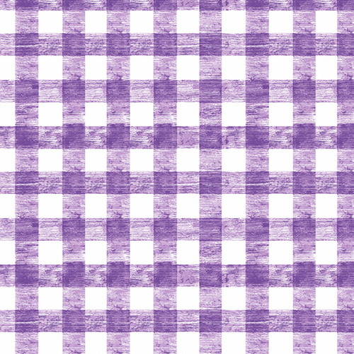 The Very Hungry Caterpillar - Picnic by Eric Carle Picnic Ginigham Purple