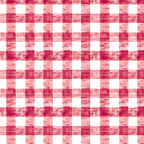 The Very Hungry Caterpillar - Picnic by Eric Carle Picnic Gingham Red