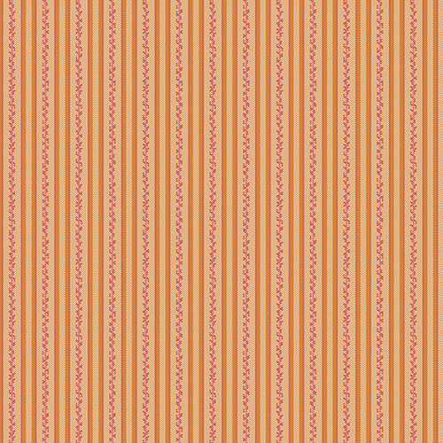 Lady Tulip by Laundry Basket Quilts Morning Ray Burnt Orange