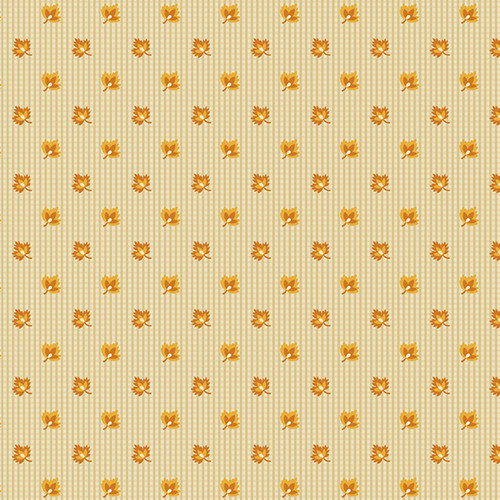 Spiced Cider by Andover Fabrics Falling Leaves Orange