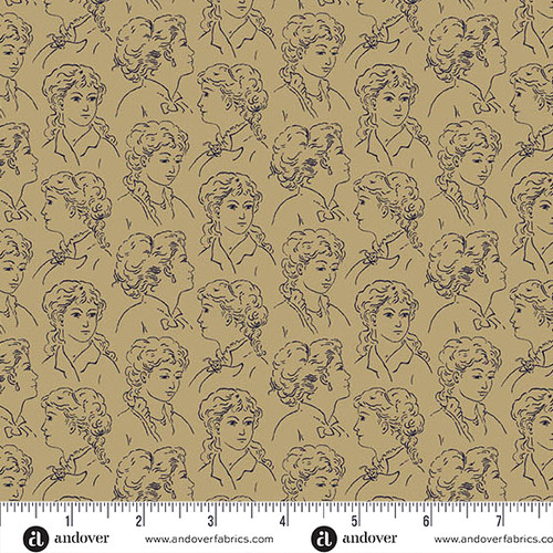 Fredericksburg Revisited by Jo Morton Etched Silhouette Linen