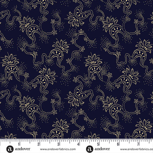 Fredericksburg Revisited by Jo Morton Filigree Indigo