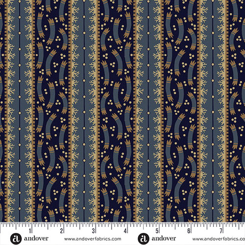 Fredericksburg Revisited by Jo Morton Ribbon Strip Indigo