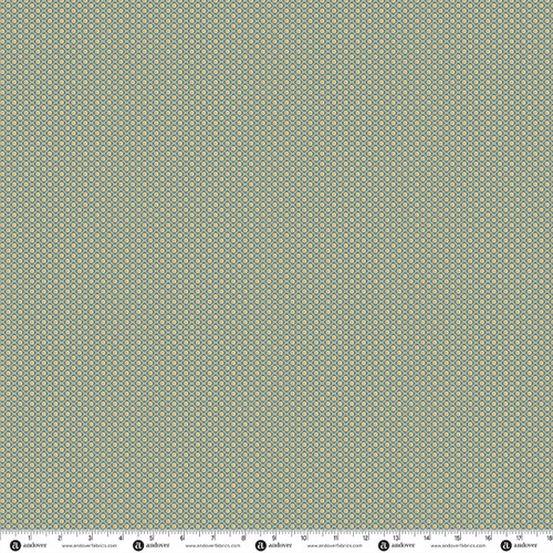 Practical Magic by Laundry Basket Quilts Forget Me Not Light Teal