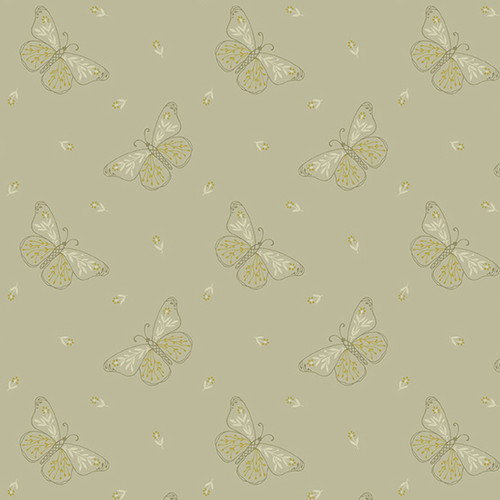 Sweet Nothings by Laundry Basket Quilts Social Butterfly Eucalyptus