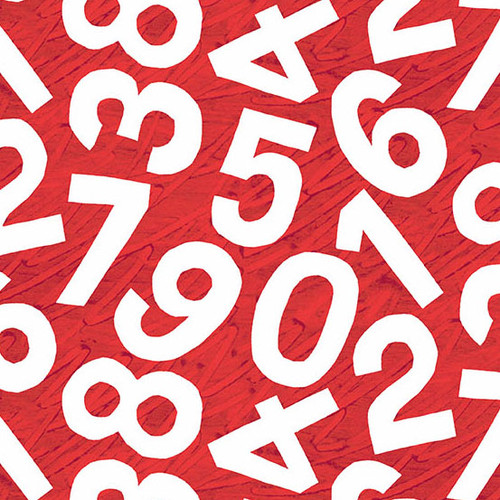 The VHC - ABCs Tossed Numbers Red