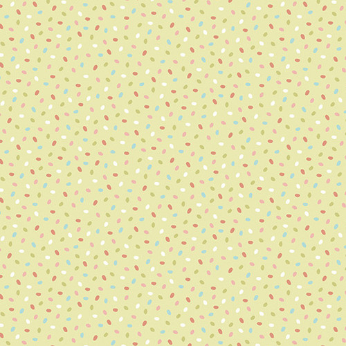 Welcome Spring by Andover Fabrics Eggs Green