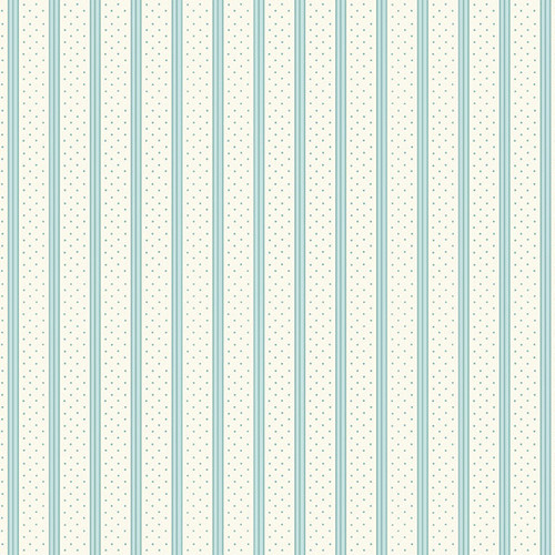 Welcome Spring by Andover Fabrics Ribbon Stripe Teal