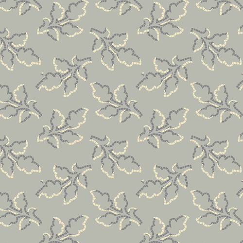 Frond by Andover Fabrics Leaf Gray