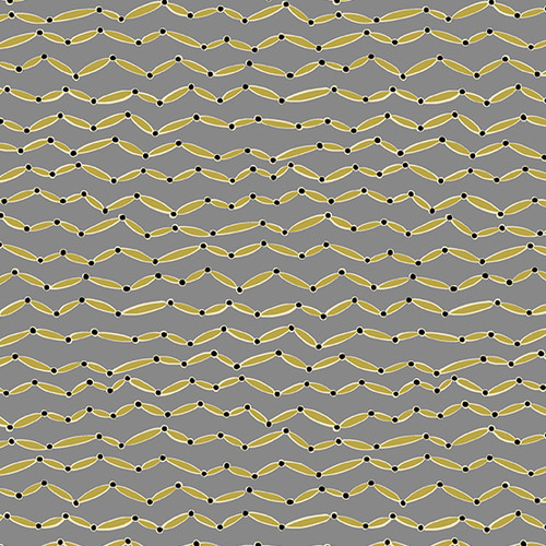 Frond by Andover Fabrics Chain Gray