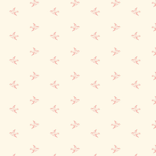 Strawberries and Cream by Laundry Basket Quilts Flight Flutter