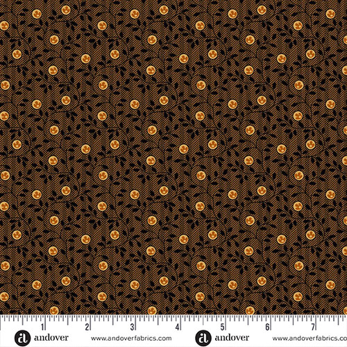 BRIDGEPORT BY JO MORTON Striped Vines Brown
