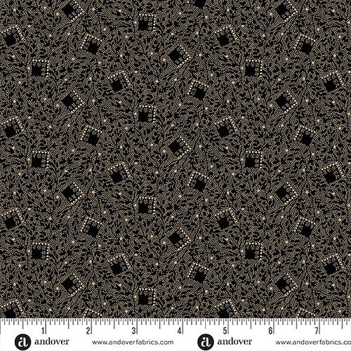 BRIDGEPORT BY JO MORTON Tumbling Squares Black