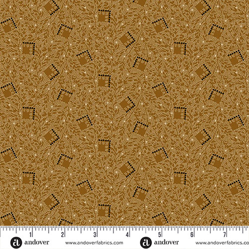 BRIDGEPORT BY JO MORTON Tumbling Squares Brown