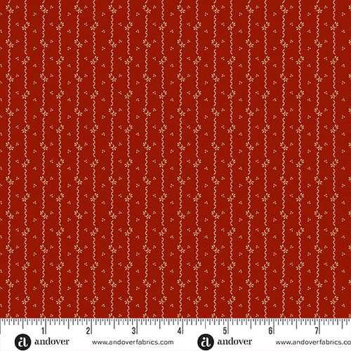 BRIDGEPORT BY JO MORTON Deco Stitch Red