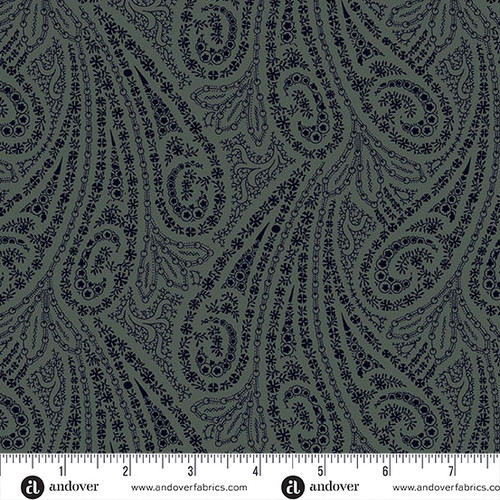 Grand Paisley by Jo Morton Grand Paisley Pewter