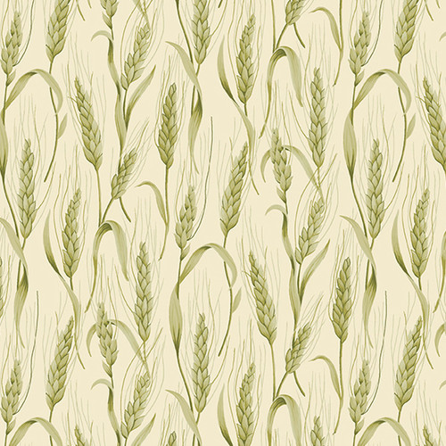 Autumn Woods by Andover Fabrics Wheat Green