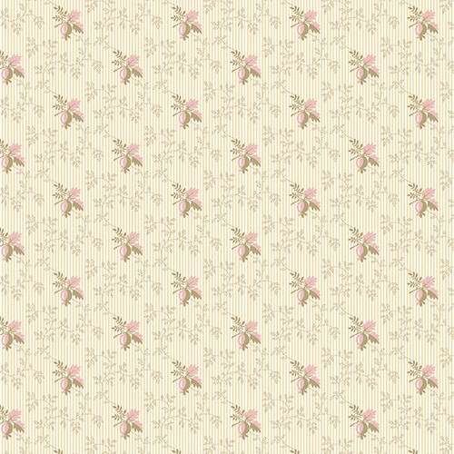 Sienna by Max & Louise Berry Sprig Light Rose