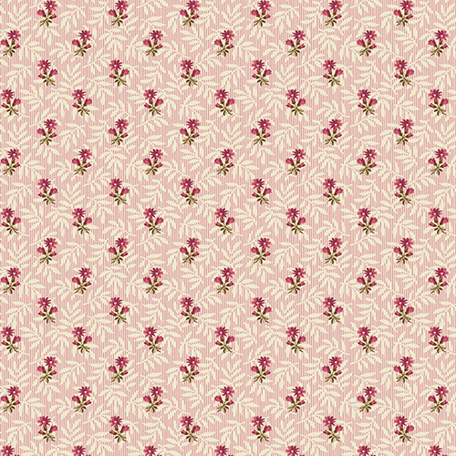 Sienna by Max & Louise Floral Stripe Crimson