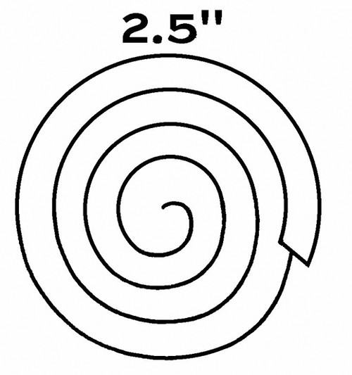 Tea Dye - Four 2.5 Inch Strip Rolls - 40 Cuts Each