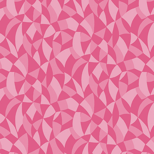 Poppies by Andover Fabrics Crackle Pink