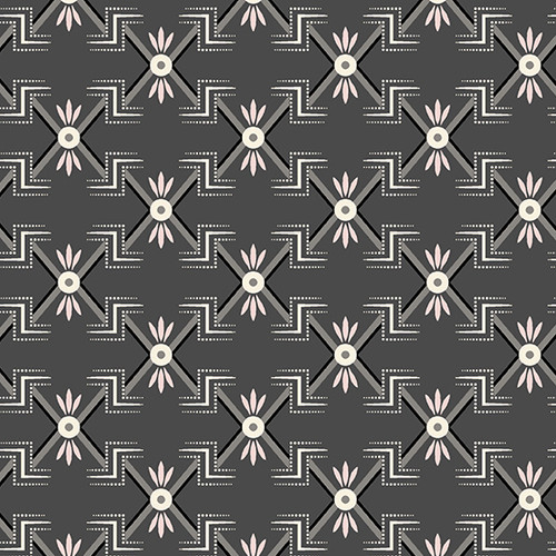 Tangent by Andover Fabrics Blanket Black