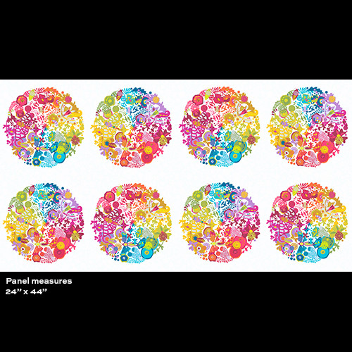 Remix by Alison Glass Art Theory Panel Ivory