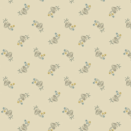 English Garden by Laundry Basket Quilts Bachelor Button Biscuits