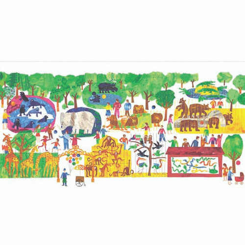 The VHC Classics The Zoo Panel Multi