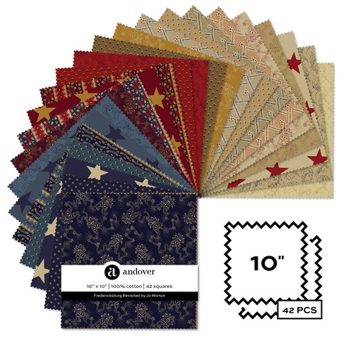 Fredericksburg Revisited - Four 10 X 10 Squares