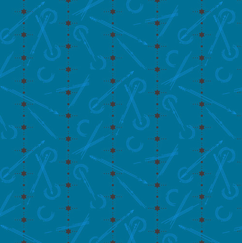 Seventy Six Numbered Peacock