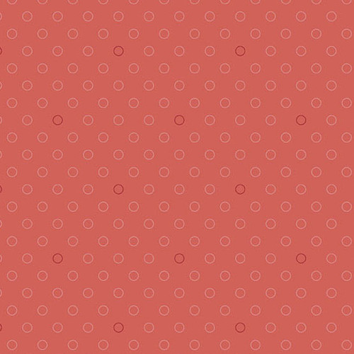 Spots and Dots by Laundry Basket Quilts Spots and Dots Coral