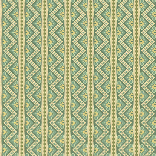 Secret Stash - Earth Tones by Laundry Basket Quilts Chevron Verdigris