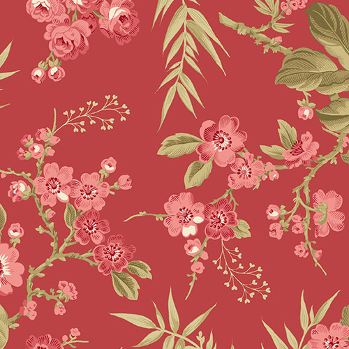 Little Sweetheart by Laundry Basket Quilts Bouquet Scarlet