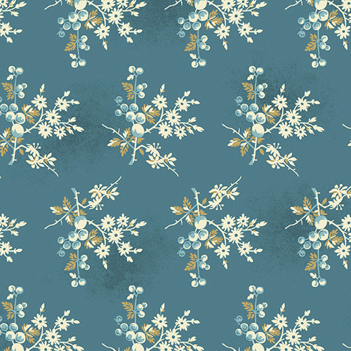 Something Blue by Laundry Basket Quilts Fresh Berries Ocean