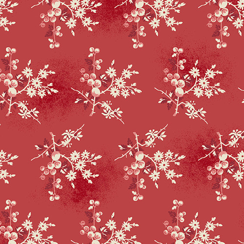 Little Sweetheart by Laundry Basket Quilts Fresh Berries Crimson