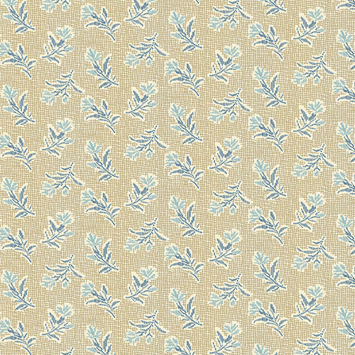 Something Blue by Laundry Basket Quilts Summer Field Burlap