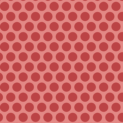 Anna by Laundry Basket Quilts Spots Raspberry