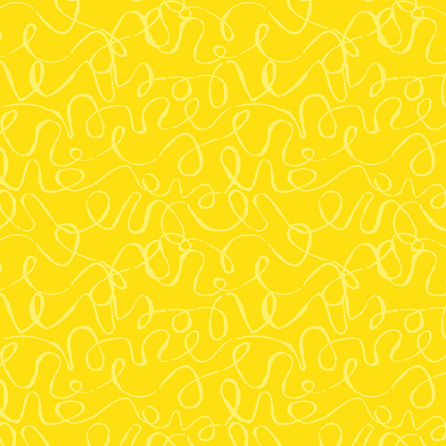 Scribbles by Andover Fabrics Scribbles Sunshine