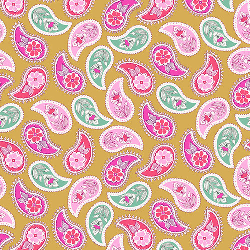 Enchanted Bloom by Stephanie Organes Paisley Parade Marigold