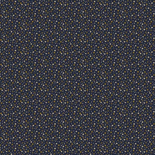 Reveille by Kathy Hall Stardust Navy Blue