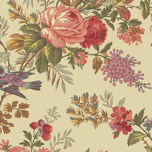 Bed of Roses by Laundry Basket Quilts Bed of Roses Bisque