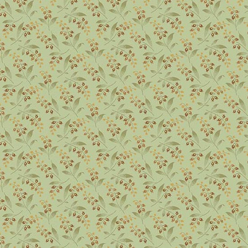 Bed of Roses by Laundry Basket Quilts Lily of the Valley Mint