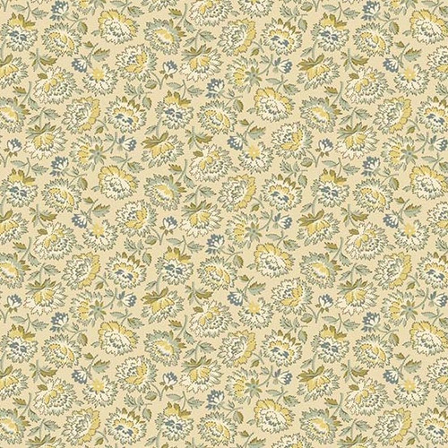 Bed of Roses by Laundry Basket Quilts Geranium Greige