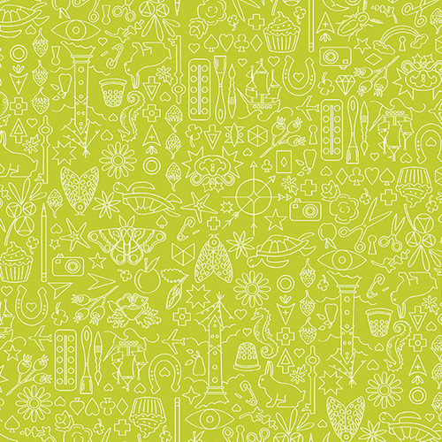 Sun Print 2022 - 10th Anniversary Collection by Alison Glass Collection Pear