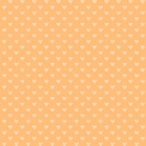 Hearts by Andover Fabrics Hearts Sherbert