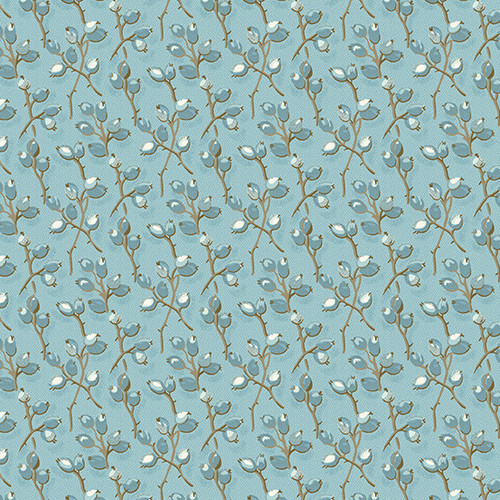 Bluebird by Laundry Basket Quilts Buds Sapphire