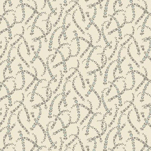 Royal Blue by Laundry Basket Quilts Juniper Ivory