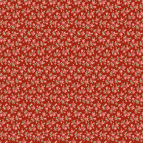Symphony by Andover Fabrics Buds Red