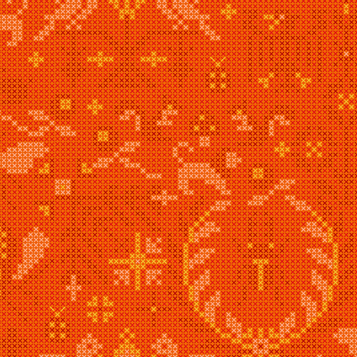 Sun Print 2020 by Alison Glass Menagerie Tiger